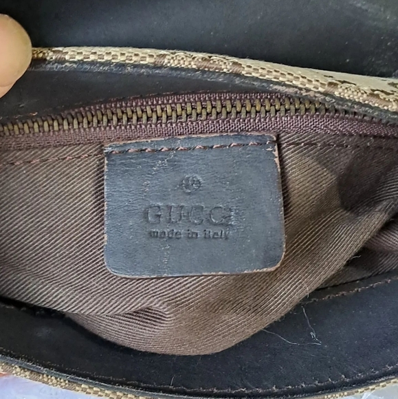 Auth Vintage Gucci Monogram GG Belt Bag with Dustcover on SALE !! - Picture 8 of 12